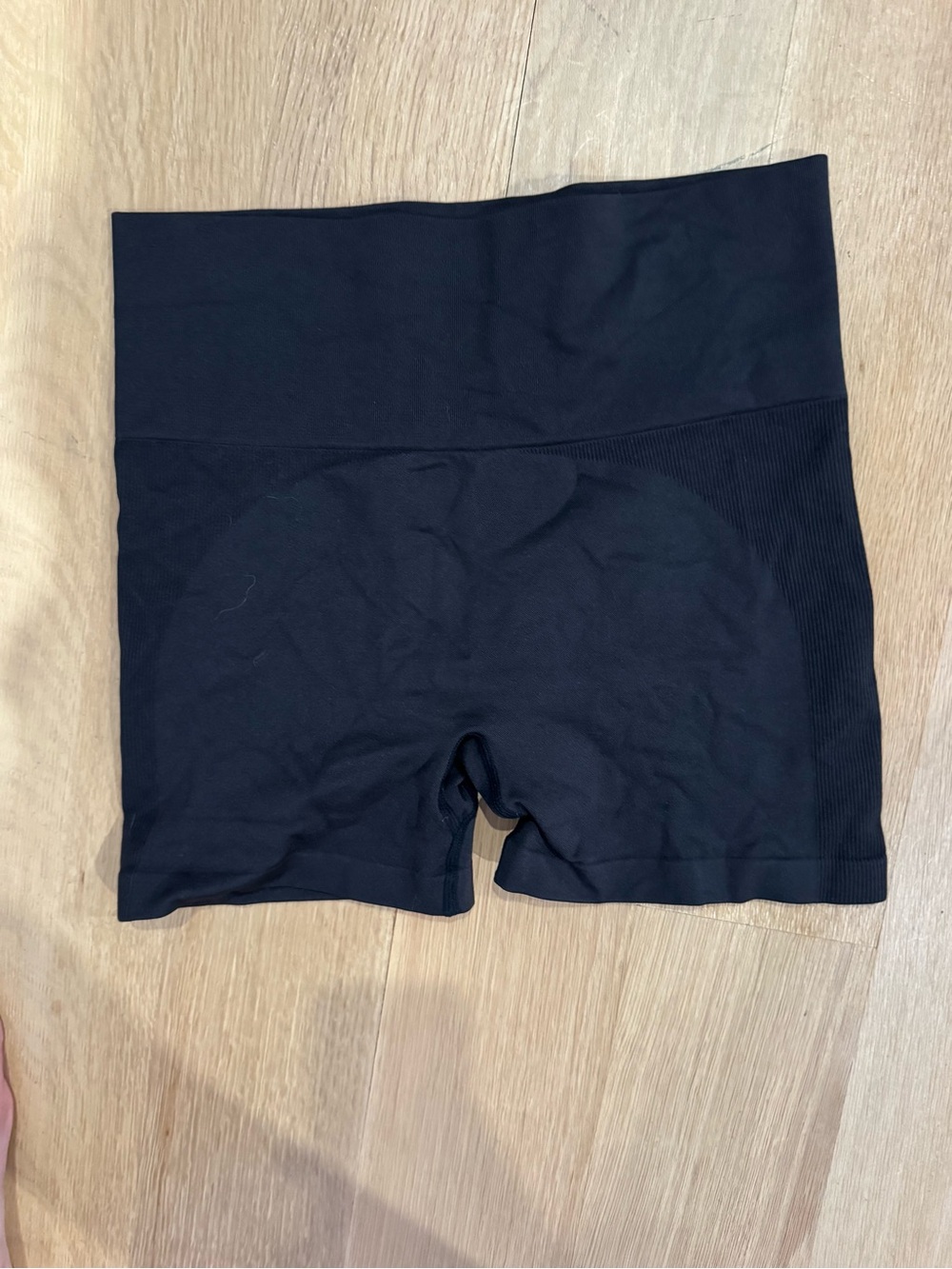 Avia Black High-Rise Bike Shorts